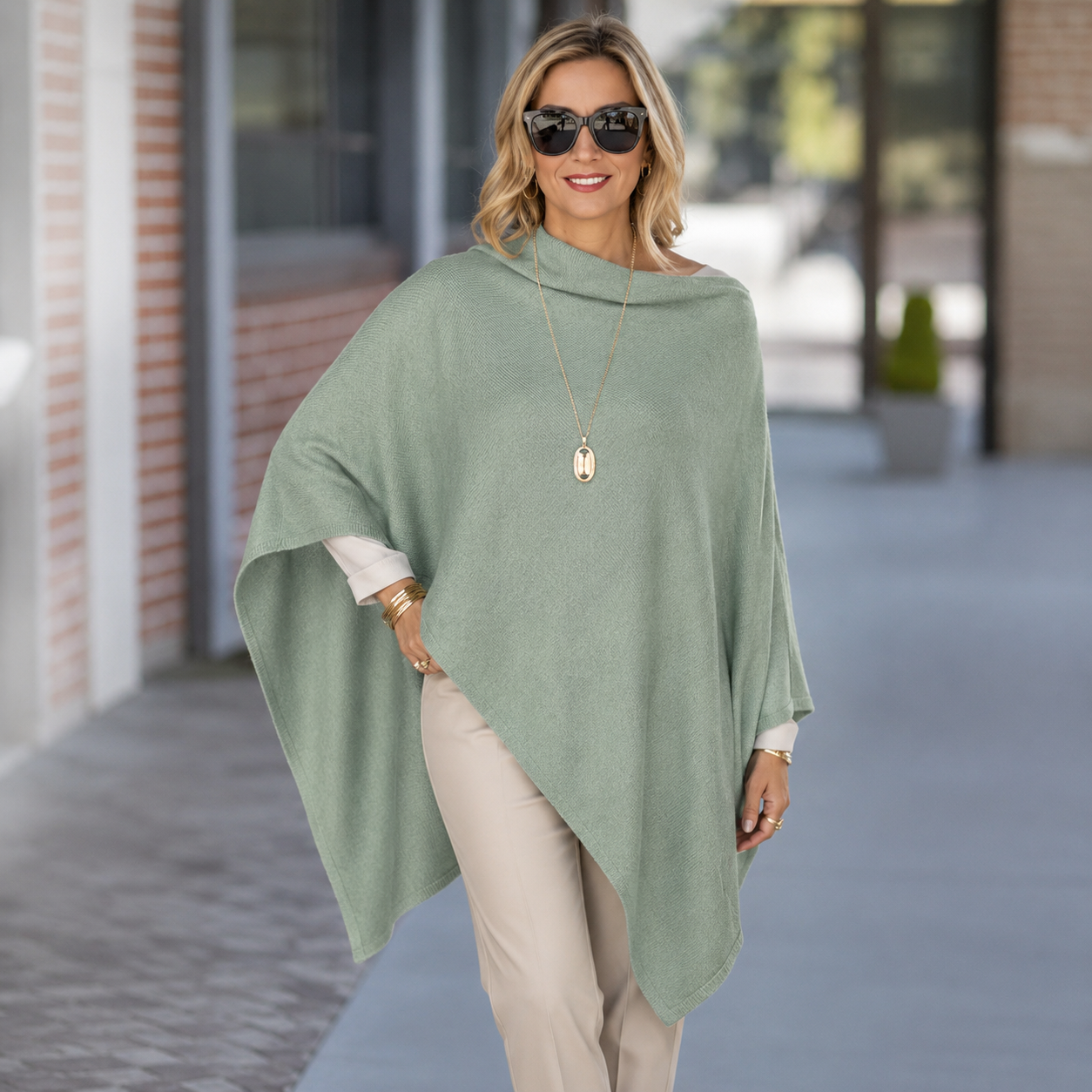 Mklane Julian Maya 100% Cashmere Oversized Poncho-10 colours available