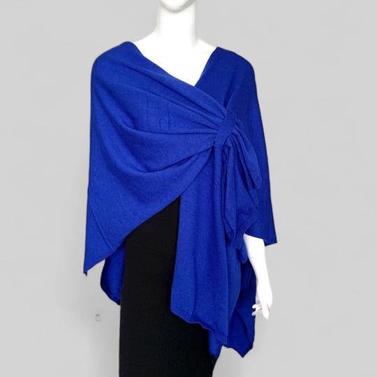 RITZY Front Closure Luxurious Maya Winter Cardigan Poncho Sweater-10 colours available