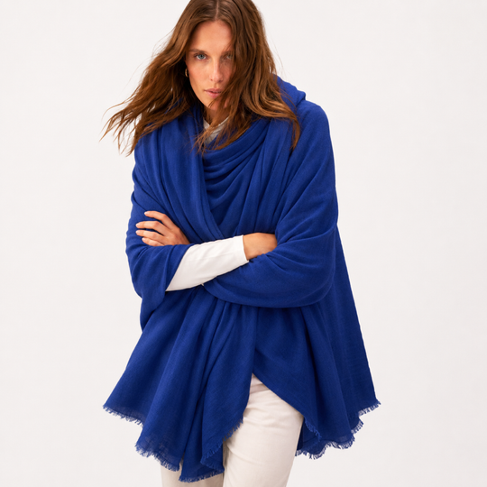 Imperial Julian handwoven pure Cashmere Travel Wrap-More Colours Available