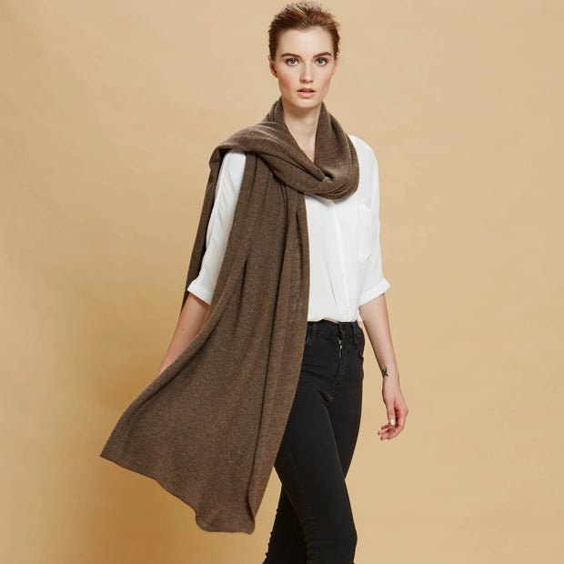 100% Cashmere 2 ply Julian Wrap/ Scarf