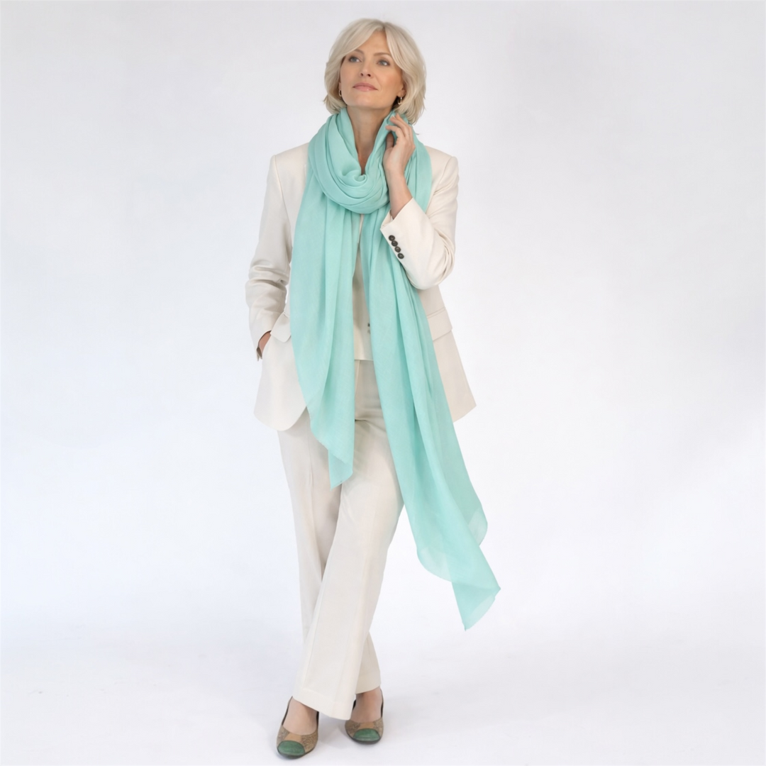 Julian 100% Ultra fine cashmere Maya oversized scarf/ wrap/ shawl-More colours available