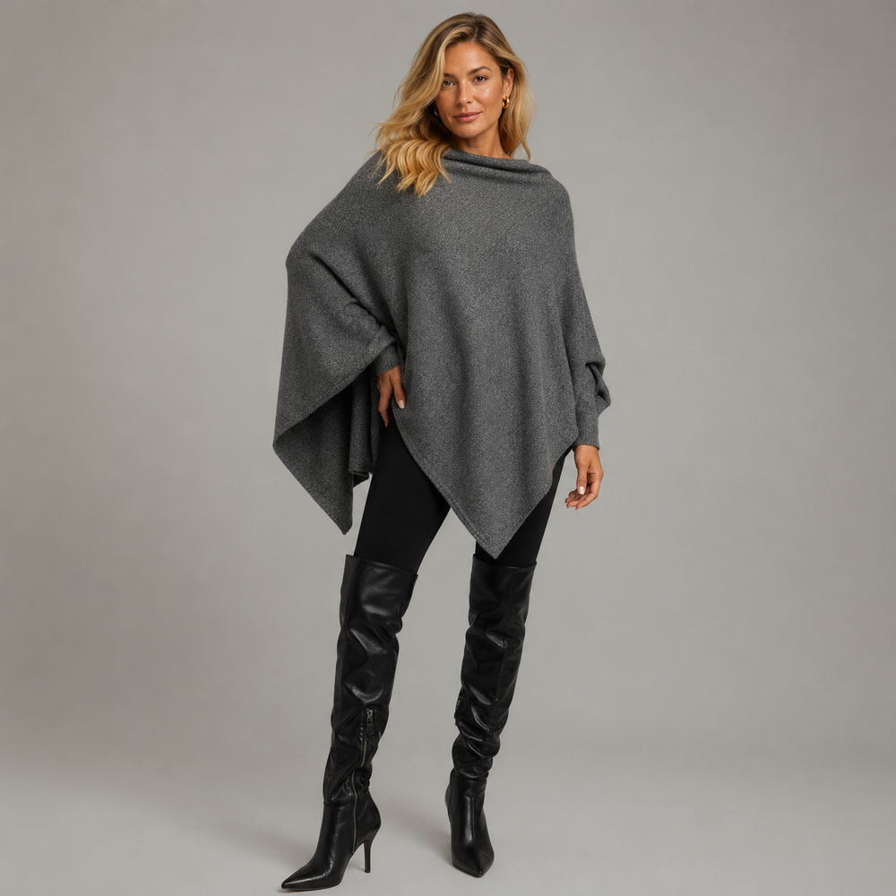 Julian Pure Cashmere Soft & Warm Poncho Size AU 8-18- More colours available
