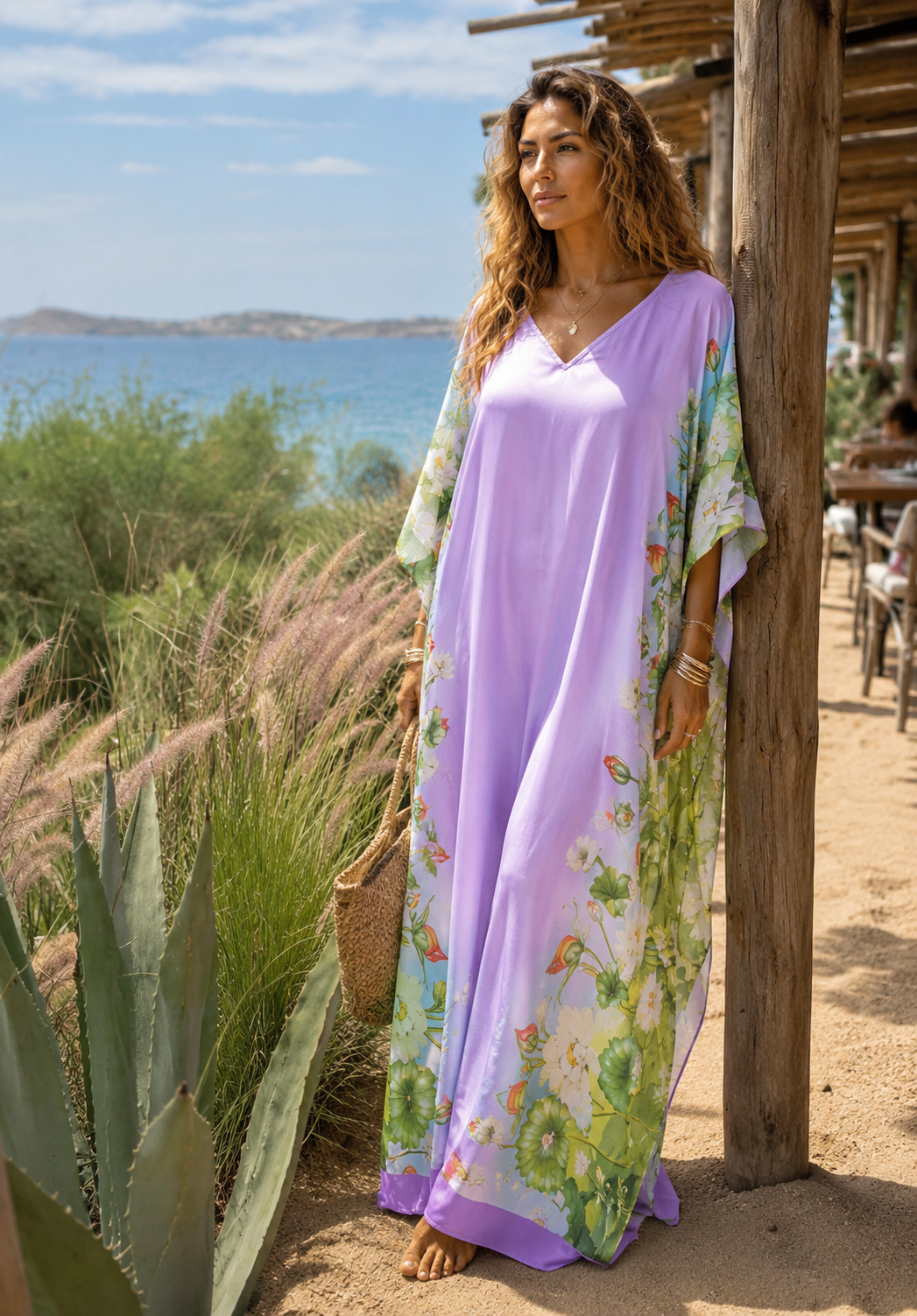 Maya  Tropical Luxury-Lilac Diva -Sizes Available-AU 12-30