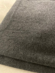 Charcoal Grey 100% Cashmere 2 ply Julian Wrap/ Scarf