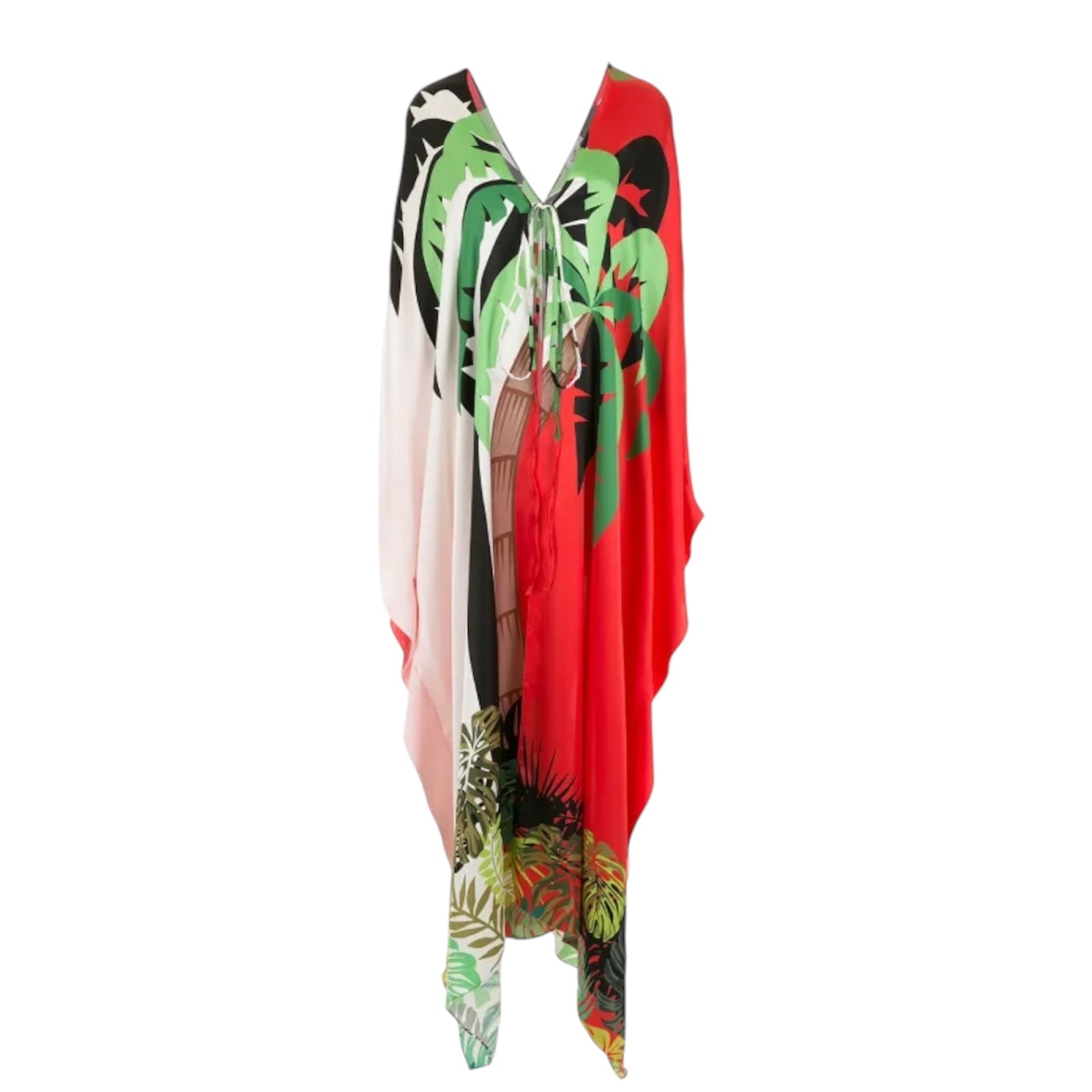 ASHA The Palm Story Tropical  Kaftan. Sizes Available AU 8-30