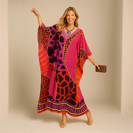 Maya Bliss Leela Boho kaftan - Sizes Available AU 14-30