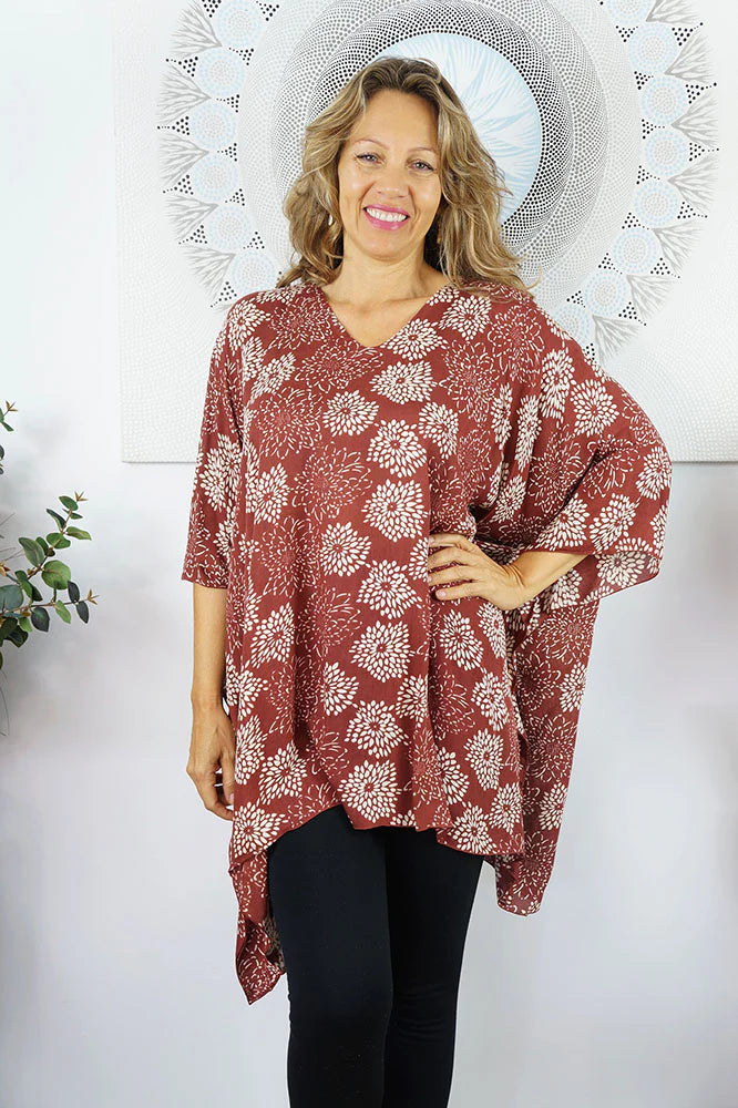 Maya Top Tunic One Size 14-26