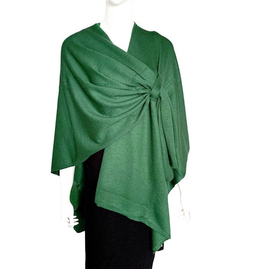 RITZY Front Closure Luxurious Maya Winter Cardigan Poncho Sweater