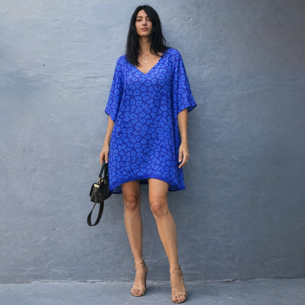 Maya Short Kaftan Top Tunic Sizes Available AU 14-30