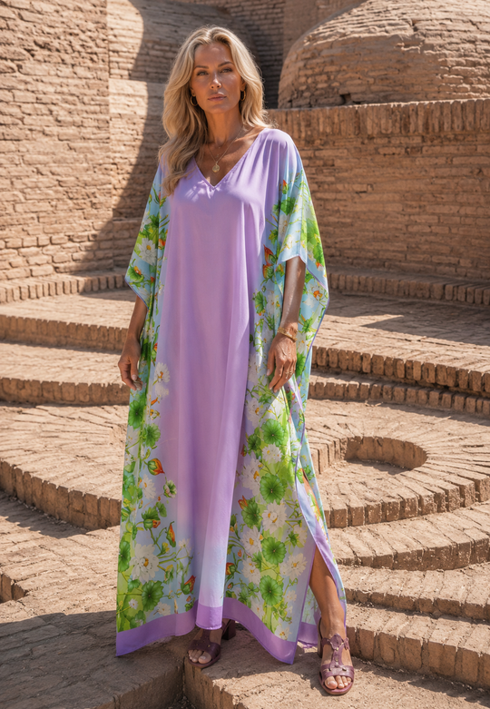 Maya  Tropical Luxury-Lilac Diva -Sizes Available-AU 12-32