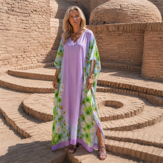 Maya  Tropical Luxury-Lilac Diva -Sizes Available-AU 12-32