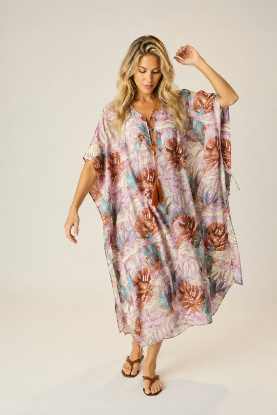 Mia Cotton Kaftan One Size AU 8-16