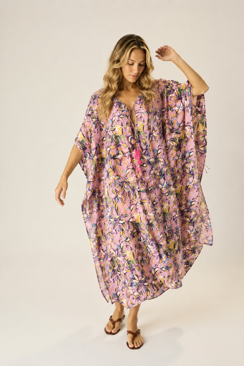 Mia Cotton Kaftan One Size AU 8-16