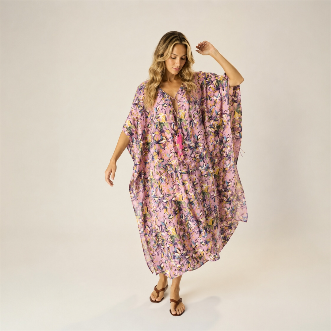 Mia Cotton Kaftan One Size AU 8-16