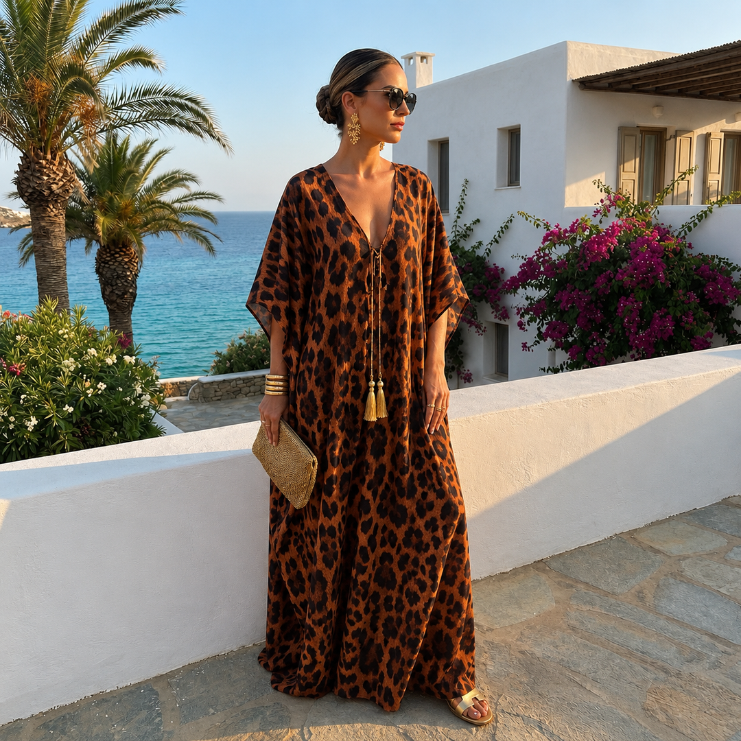 Luxe Brown Coco Bella Kaftan 12-20
