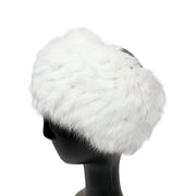 RITZY Rabbit Fur Convertible Headband & Neck warmer