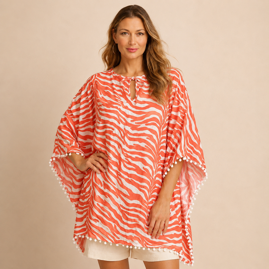Pom Pom Maya Top Tunic KaftanOSFA 14-26