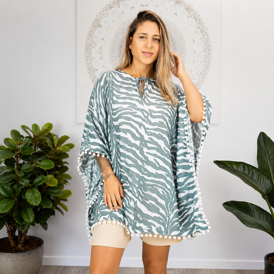 Pom Pom Maya Top Tunic KaftanOSFA 14-26