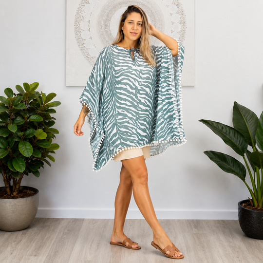 Pom Pom Maya Top Tunic KaftanOSFA 14-26