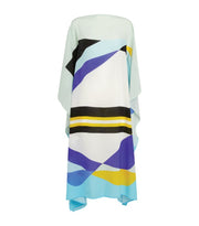 Lillie Colour magic MIDI Kaftan Dress