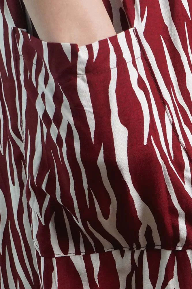 Zebra Maya Rayon Harem Pants Australia