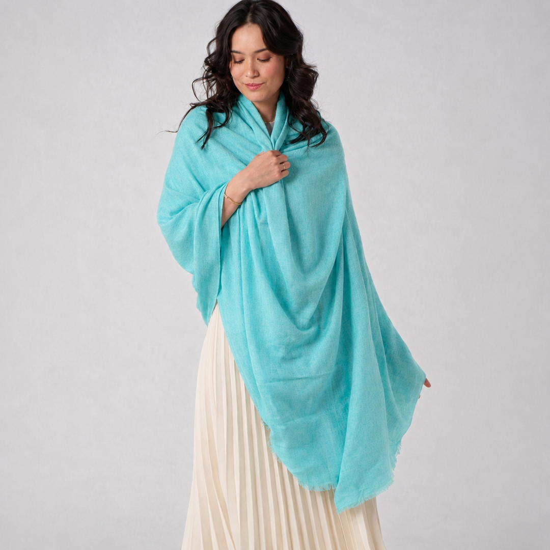 Imperial Julian handwoven pure Cashmere Travel Wrap-More Colours Available