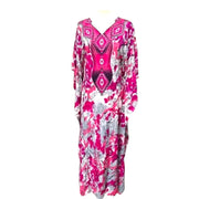 Soft breezy Mia Free Size Kaftan Dress AU 10-26