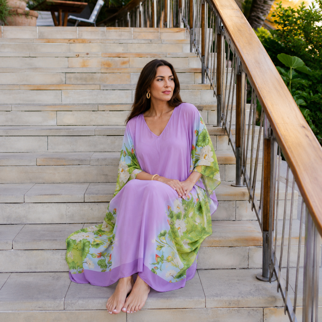 Maya  Tropical Luxury-Lavender Diva -Sizes Available-AU 12-32