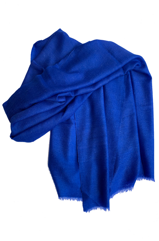 Julian Oversized handwoven pure cashmere scarf