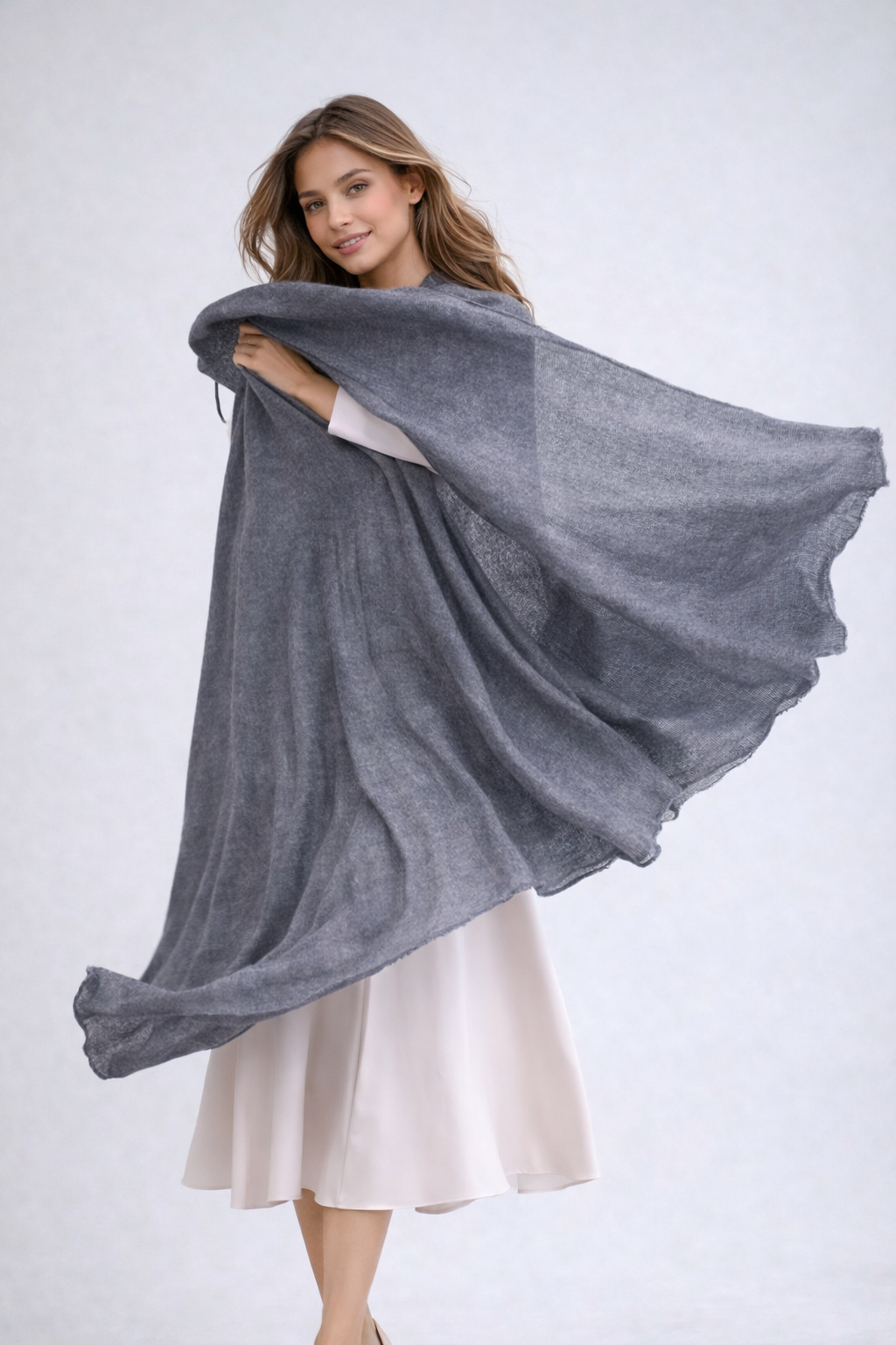 Imperial Julian handwoven pure Cashmere Travel Wrap-More Colours Available