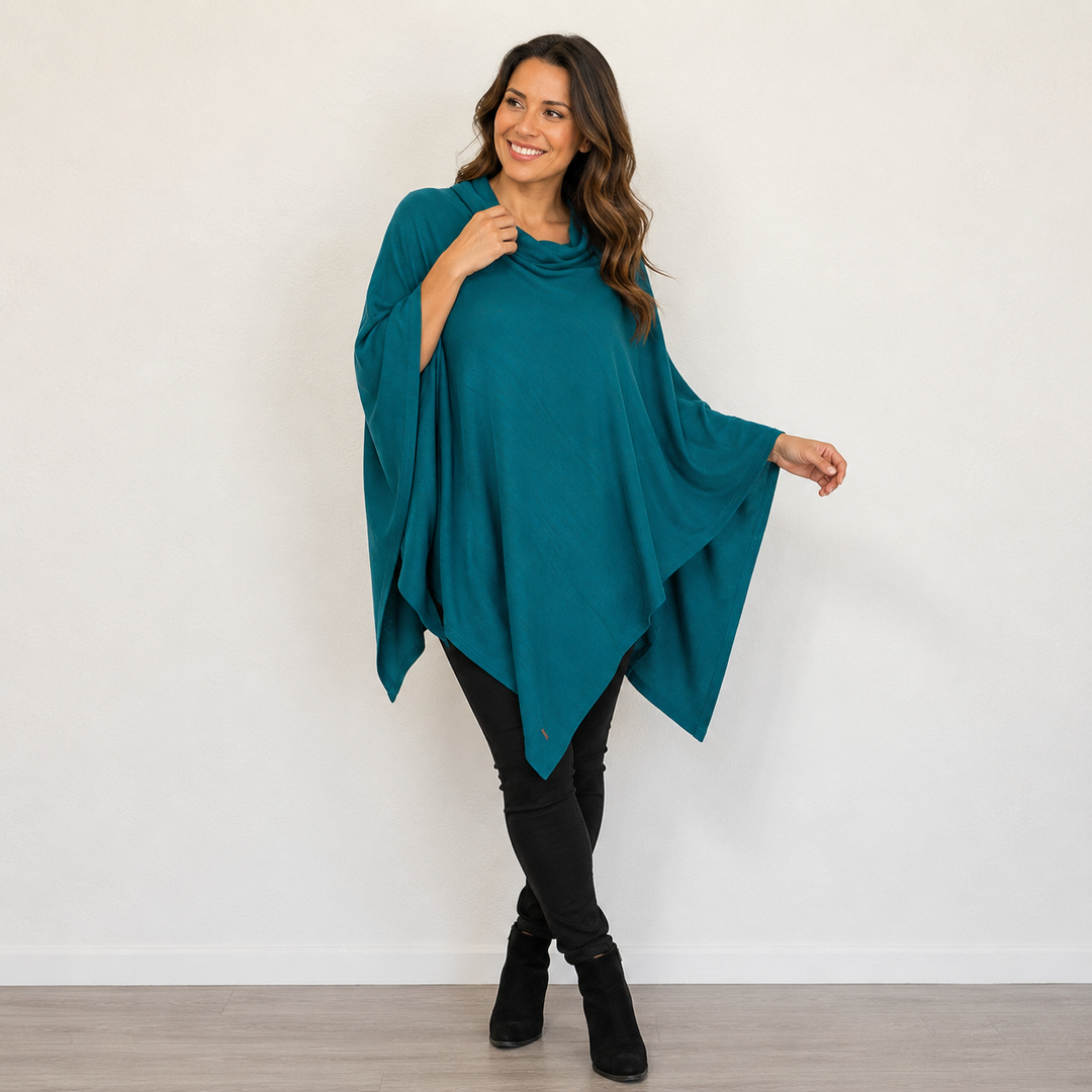 Julian Pure Cashmere Soft & Warm Poncho Size AU 8-18