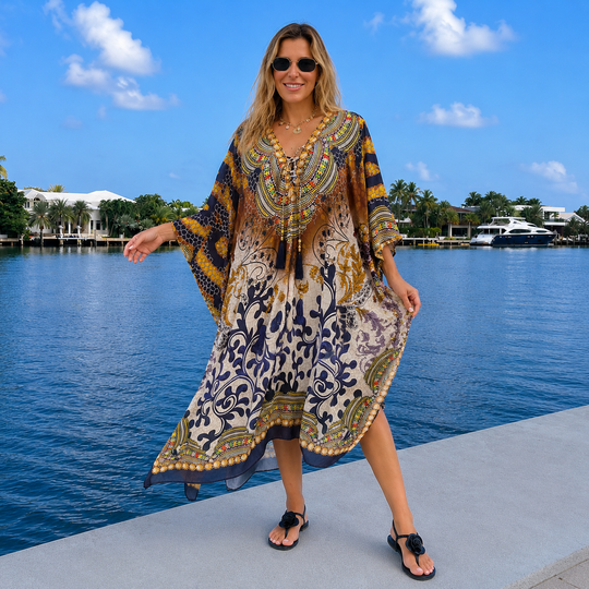 Coco Bella Gresia Short kaftan  12-20