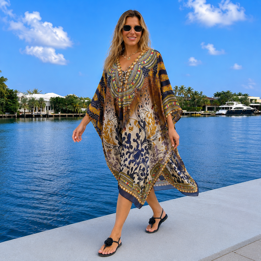 Coco Bella Gresia Short kaftan  12-20