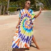 Coco Bella Colourful Breezy Maxi kaftan Free Size-More styles available