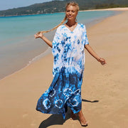 Coco Bella Colourful Breezy Maxi kaftan Free Size-More styles available