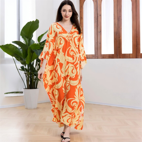 Maya Tropical Loose, Casual Kaftan -  AU 8-20