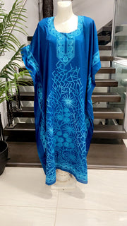 Blue Mia Kaftan Dress 10-22