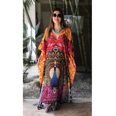 Peacock Coco Bella long Kaftan