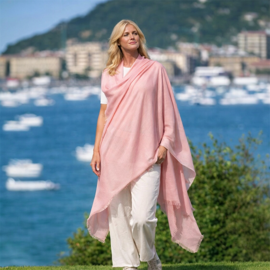 Julian 100% Ultra fine cashmere Maya oversized scarf/ wrap/ shawl-More colours available