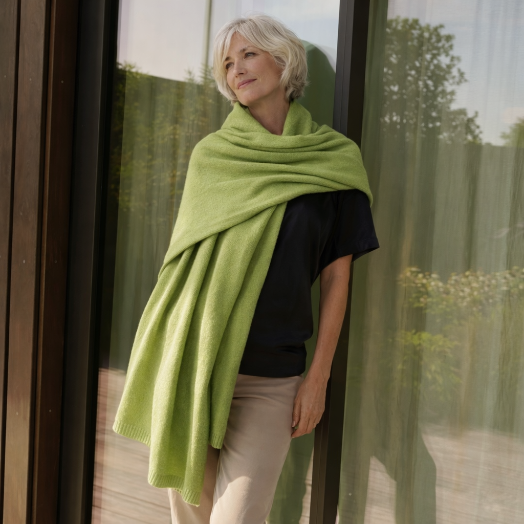 Mklane Australia -Luxury Cashmere Knit Travel Wrap – Oversized