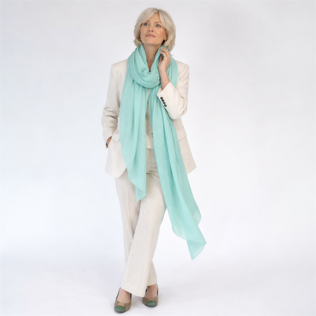 Julian 100% Ultra fine cashmere Maya oversized scarf/ wrap/ shawl-More colours available