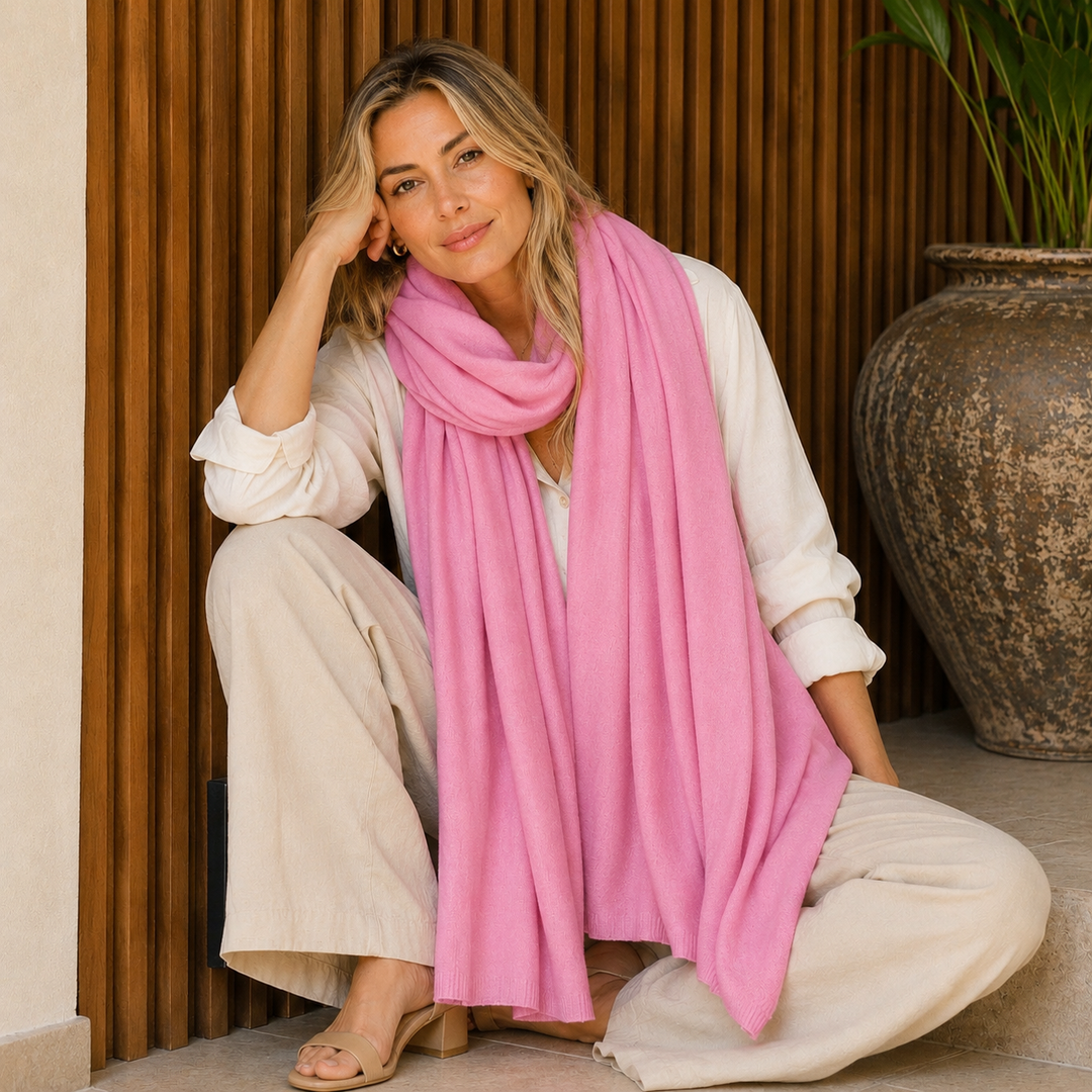 Julian Cashmere Extra large Travel Wrap/Shawl