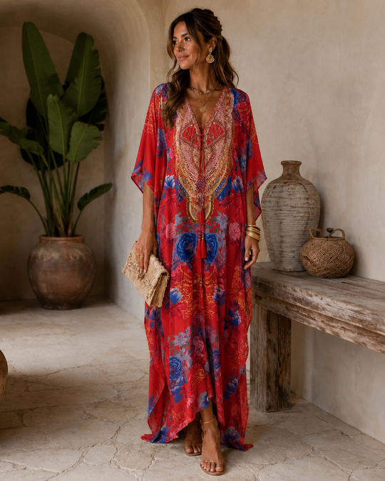 Coco Bella Luxe Redusaa Kaftan O/S 12-20