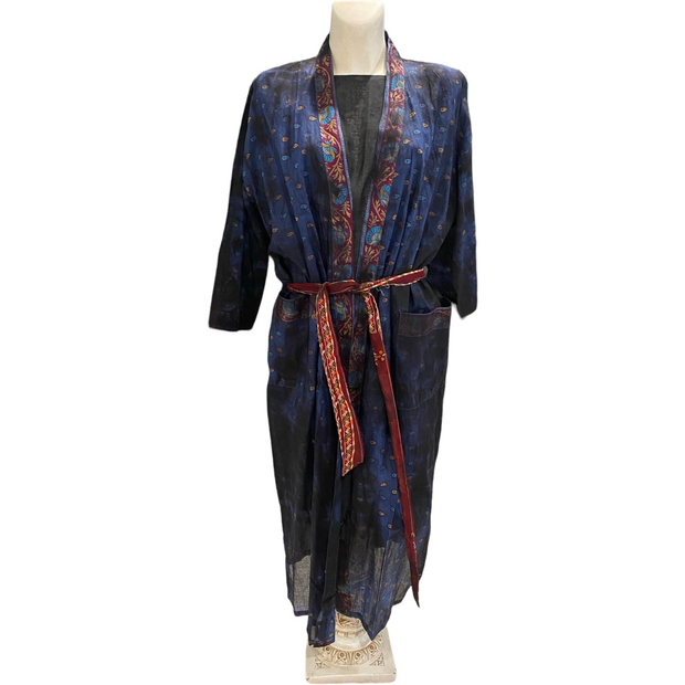 cotton kimono robe
