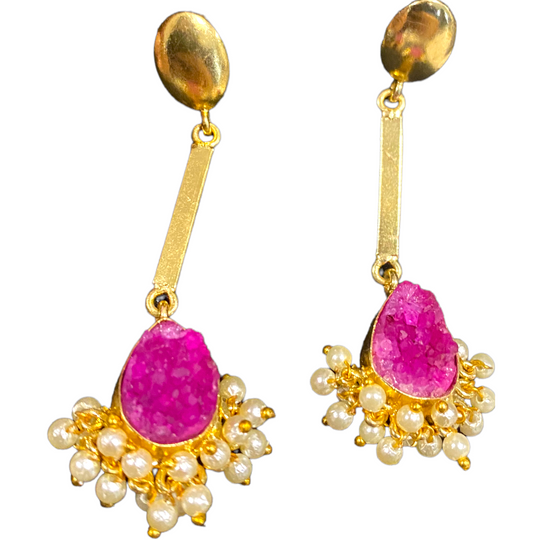 Gia multicoloured Bohemian Earrings