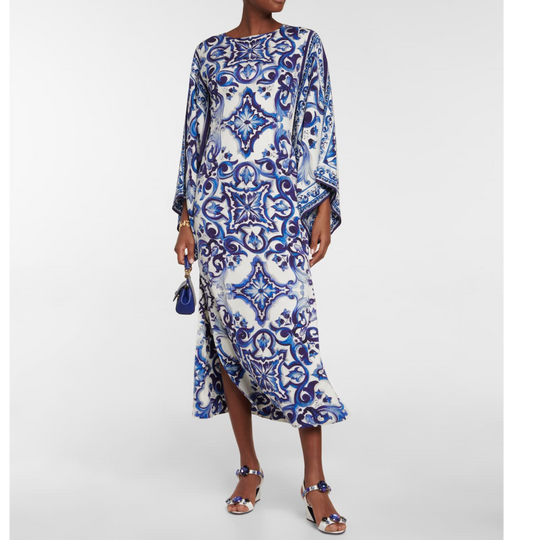 Designer Majolica Lillie MIDI Kaftan Dress