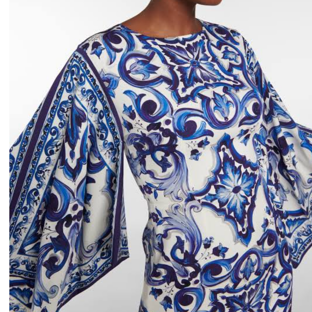 Designer Majolica Lillie MIDI Kaftan Dress