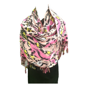 DEIA Power of  Pink Cashmere Blend Scarf