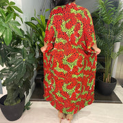 Green Maya Kaftan Dress 10-24
