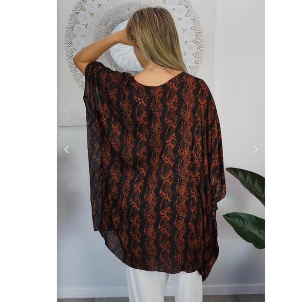 Phython Maya Top Tunic KaftanOSFA 14-26